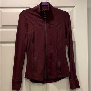 Maroon/plum lulu lemon jacket